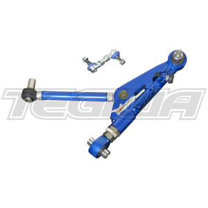 HARDRACE ADJUSTABLE FRONT LOWER CONTROL ARMS AND DROP LINKS  V2 WITH SPHERICAL BEARINGS 4PC SET NISSAN 200SX S13