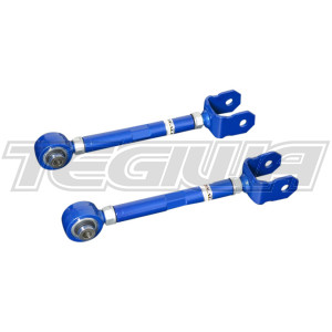 HARDRACE ADJUSTABLE REAR TRACTION ROD WITH SPHERICAL BEARINGS 2PC SET LEXUS GS350 IS300H 13-15