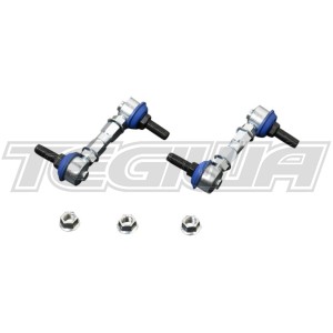 HARDRACE ADJUSTABLE UNIVERSAL STABILIZERS LINKS 10MM ROD ENDS 2PC SET