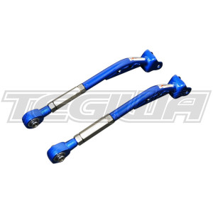 HARDRACE ADJUSTABLE REAR REAR LATERAL ARM WITH SPHERICAL BEARINGS 2PC SET SUBARU LEGACY BE BH BL BP OUTBACK
