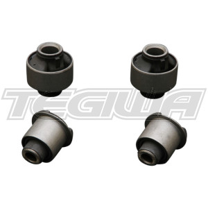 HARDRACE FRONT LOWER ARM AND HARDENED RUBBER TENSION ROD BUSHES 4PC SET LEXUS IS200 IS300 TOYOTA JZX90 JZX100 98-05