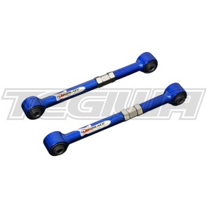 HARDRACE REAR REAR LOWER LINK WITH HARDENED RUBBER BUSHES 2PC SET HONDA ACCORD 98-02