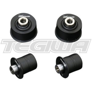 HARDRACE SPHERICAL BEARINGS FRONT LOWER ARM BUSHES CASTER INCREASE 4PC SET HONDA CIVIC EP3 INTEGRA DC5 01-05