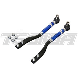HARDRACE ADJUSTABLE HIGH ANGLE FRONT TENSION ROD V2 WITH SPHERICAL BEARINGS 2PC SET NISSAN 200SX S13 