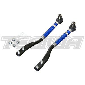 HARDRACE ADJUSTABLE HIGH ANGLE FRONT TENSION ROD V2 WITH SPHERICAL BEARINGS 2PC SET NISSAN 200SX S14 SILVIA S15