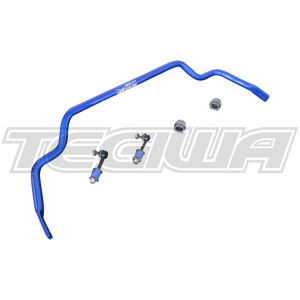 HARDRACE ADJUSTABLE 28MM FRONT ROLL BAR WITH TPV DROP LINKS  BUSHES 5PC SET NISSAN 200SX S14