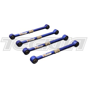 HARDRACE ADJUSTABLE REAR TIE ROD 4PC SET WITH HARDENED RUBBER BUSHES 4PC SET NISSAN SENTRA 331 813