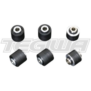 MEGA DEALS - HARDRACE SPHERICAL BEARINGS REAR KNUCKLE BUSHES 6PC SET HONDA INTEGRA DC5 02-06