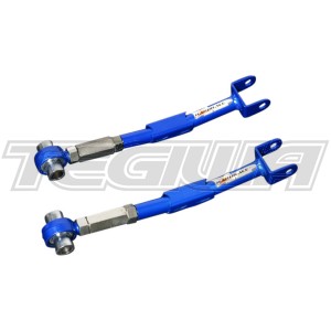 HARDRACE ADJUSTABLE REAR TRAILING ARM WITH SPHERICAL BEARINGS 2PC SET SUBARU IMPREZA STI GRB LEGACY BM BR FORESTER SH