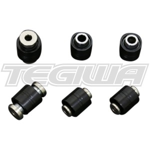 HARDRACE REAR LOWER ARM PILLOW BALL BUSH 6PC SET HONDA S2000 99-09