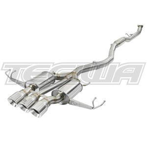 AFE Takeda 3" Stainless Steel Catback Exhaust Honda Civic Type R FK8 17-21