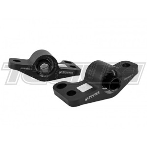Skunk2 Billet Aluminum Compliance Bracket with Spherical Bearings Black 96-00 Honda Civic Ex EK