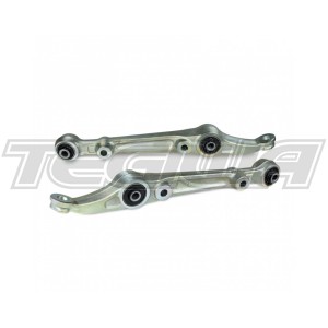 Skunk2 Billet Aluminum Compliance Bracket with Spherical Bearings Raw 96-00 Honda Civic Ex EK