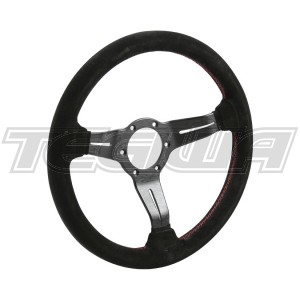 NARDI DEEP CORN SUEDE LEATHER STEERING WHEEL 330MM 