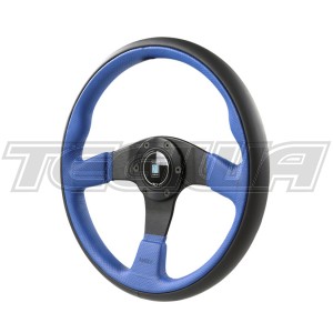 NARDI TWIN LEATHER STEERING WHEEL 350MM