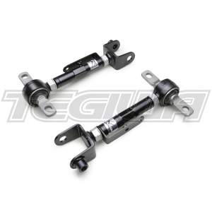 HARDRACE REAR CAMBER KIT WITH HARDENED RUBBER BUSHES 2PC SET BLACK HONDA CIVIC EP3 INTEGRA DC5 01-06