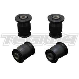 HARDRACE HARDENED RUBBER FRONT UPPER ARM BUSHES 4PC SET MAZDA MX5 MIATA 90-03