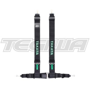 TAKATA DRIFT III HARNESS BOLT-ON BLACK