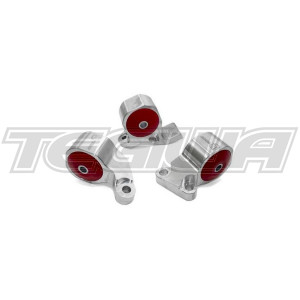 Innovative Mounts Honda Civic/CRX EE/EF 88-91 Billet Replacement Mount Kit (D-Series/Cable)