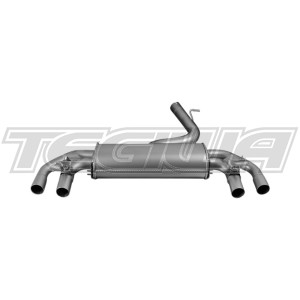 Remus Non-Resonated Turbo Back System Left/Right With 0046 70S Tips Volkswagen Golf Mk7 Hatchback 2.0 R 14-16