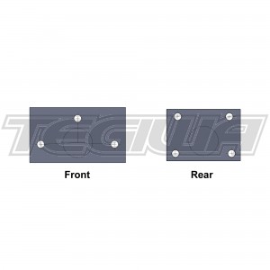 OMP Kit Of Plates For Rollbar Fixing