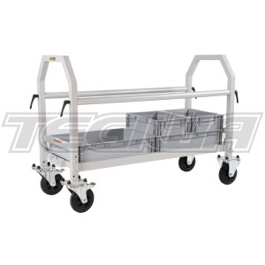 BG Racing Folding Wheel & Tyre Trolley - Powder Coated