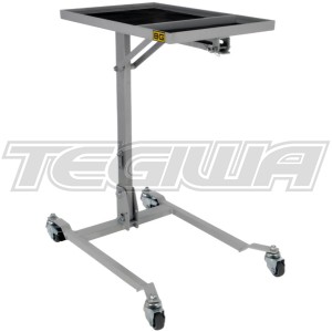 BG Racing Folding Mobile Work Stand - Powder Coated