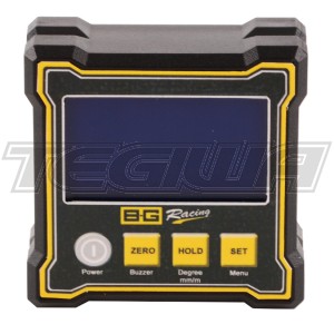 BG Racing Digital Dual Axis Angle Gauge