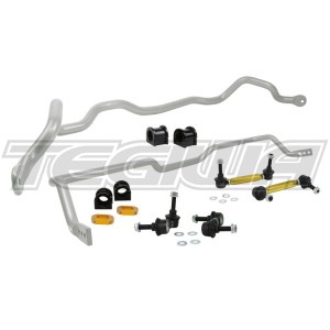 Whiteline Front & Rear Anti-Roll Bar Kit Mitsubishi Lancer EVO 7-9 01-08