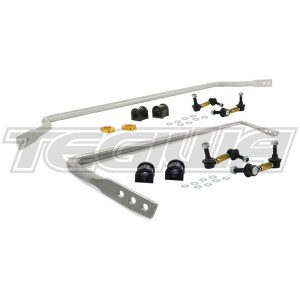 Whiteline Front & Rear Anti-Roll Bar Kit With Droplinks Mazda MX-5 NB 98-05