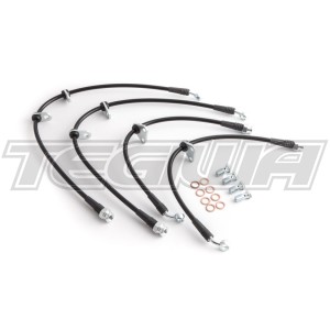 BALLADE SPORTS STAINLESS STEEL BRAIDED BRAKE LINE KIT HONDA S2000 AP1 00-03
