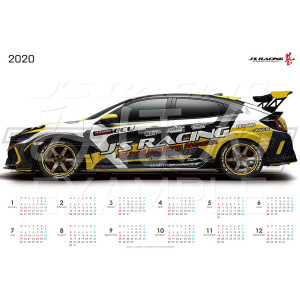 J's Racing 2020 Poster Calendar