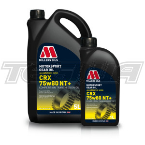 Millers Motorsport CRX 75w80 NT+ Gear Oil