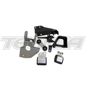 MEGA DEALS - Hasport K-Series Swap Mount Kit Honda Civic EF/CRX 88-91 With Accord 03-07 Transmission - Street (U62A)