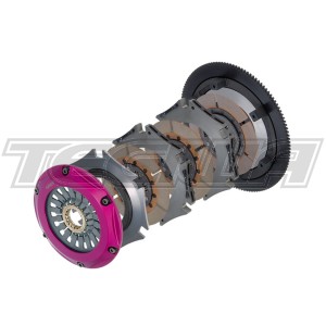 EXEDY RACING HYPER MULTI TWIN CLUTCH & FLYWHEEL KIT HONDA S2000 F20C 