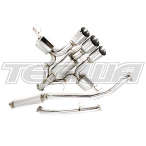 GReddy Supreme SP Exhaust Triple Tips Honda Civic Type R FK8 17-21