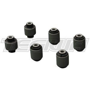 Hardrace Rear Lower Arm Bushing Harden Rubber (6 Piece Set) Honda DC2