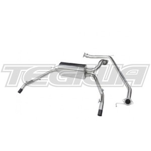 COBRA CAT BACK EXHAUST SYSTEM NON-RESONATED HONDA CIVIC TYPE R FN2 07-11