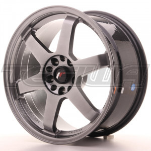 Japan Racing JR3 Alloy Wheel 18x8.5 - 5x114.3 / 5x120 - ET30 - Hyper Black