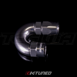 K-Tuned 180 Degree High Pressure AN Hose End Fitting