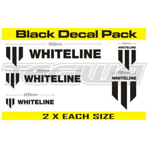 Whiteline Sticker Black