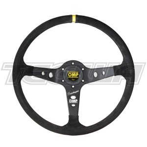 OMP Corsica OV Superleggero Steering Wheel Flat Black 350mm