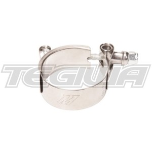 MISHIMOTO STAINLESS STEEL T-BOLT CLAMP, 1.65" - 1.96" (42MM - 50MM) 