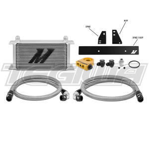 MISHIMOTO OIL COOLER KITS - DIRECT FIT NISSAN 370Z 2009+/INFINITI G37 2008+ (COUPE ONLY) THERMOSTATIC OIL COOLER KIT