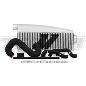 Mishimoto Top Mount Intercooler Kit Subaru Impreza WRX/STI 02-07 Silver with Black Hoses