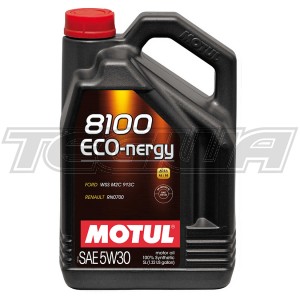 MOTUL 8100 ECO-NERGY 5W30 SYNTHETIC ENGINE OIL 