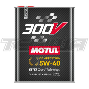 Motul 300V Competition 5W40 Synthetic Engine Oil 2 Litres
