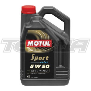 MOTUL SPORT 5W50 SYNTHETIC ENGINE OIL 1 LITRE NO FILTER