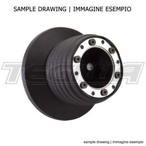 OMP Collapsible Steering Wheel Hub Mitsubishi Evo 8 with Central Screw - Cars with Steering Wheel Airbag 