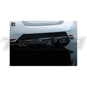 TRD GR Rear Bumper Splitter/Diffuser Toyota GR Yaris 20+